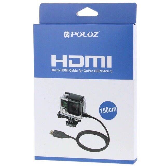 hdmi-to-micro-hdmi-cable-for-hdtv-gopro-hero-12-11-10-9-8-7-6-5-4-3-sjcam-sj4000-yi-sony-action-camera-สำหรับเชื่อมต่อทีวี-หรือจอ-lcd-ต่างๆ-ได้