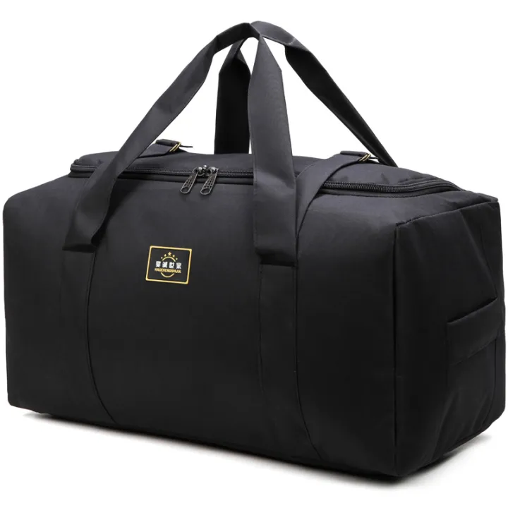 Extra Large Capacity Portable Travel Bag Mens Foldable Luggage Bag Womens Travel Bag 80 Liters 