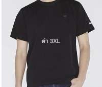 เสื้อแตงโมSui-ka ไซด์พิเศษ 2XL 3XL สีดำ คอกลม เสื้อแตงโมแท้100% เสื้อยืดแตงโม