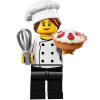 71018 Lego Minifigures series 17 - 3.Gourmet Chef ไม่แกะซอง