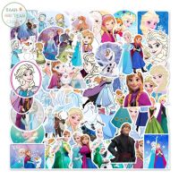 สติ๊กเกอร์ Frosen 203 โฟรเซน 50ชิ้น disney เจ้าหญิงดิสนีย์ เจ้าหญิง ดิสนี โฟเซ่น ซินเดอเรลล่า อัลนา เบลล์ จัสมิน ราพันเซล เอลซ่า หิมะ เจ้าหญิงหิมะ เอลซา โฟรเซ่น โฟเซน เอลซา