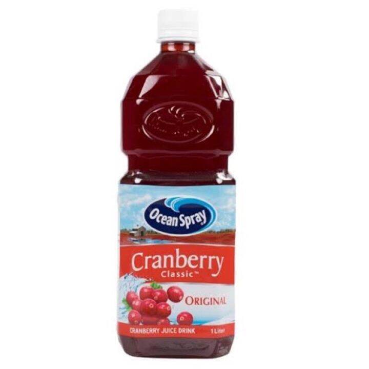 Ocean Spray Cranberry Classic Cranberry Juice Drinks โอเชี่ยนสเปรย์ น้ำเคนเบอรี่ 1 Litter 2803