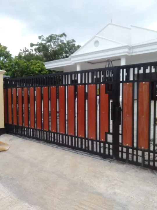 Pagar grc/papan kayu minimalis Bandung Lazada Indonesia