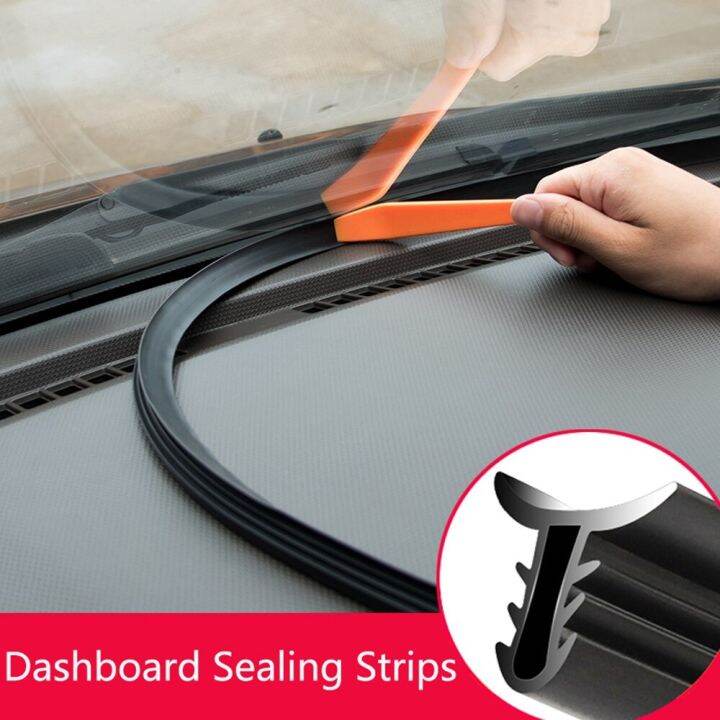 1.6M Car Rubber Sealing Strip Auto Dashboard Sealing Strip Noise Sound Insulation Rubber Strips