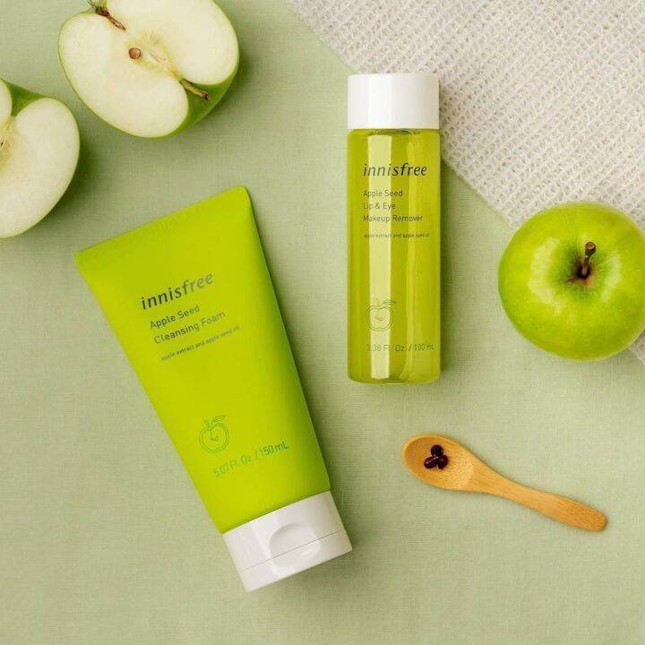 innisfree Apple seed Soft Cleansing Foam 150 g โฟมทำความสะอาดผิวพร้อม