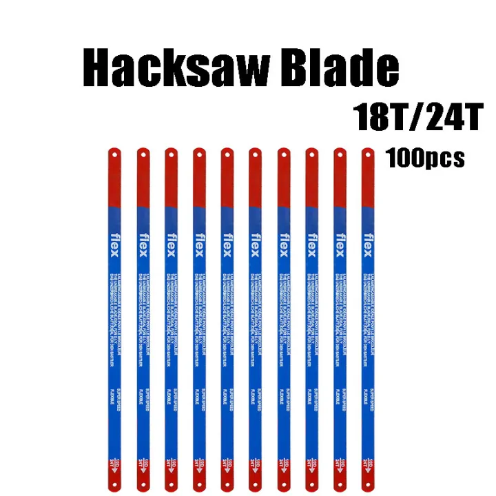 Hacksaw Blade 2 ( 14TPI18TPI ) (Sold per Box/100pcs) Lazada PH