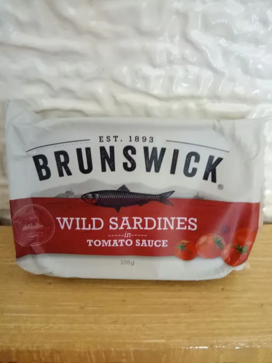 BRUNSWICK Wild Sardines in Tomato Sauce Lazada PH