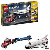 LEGO 31091 Creative Variety 3 Variable Space Shuttle Helicopter Transporter Assembled Building Blocks Three in One