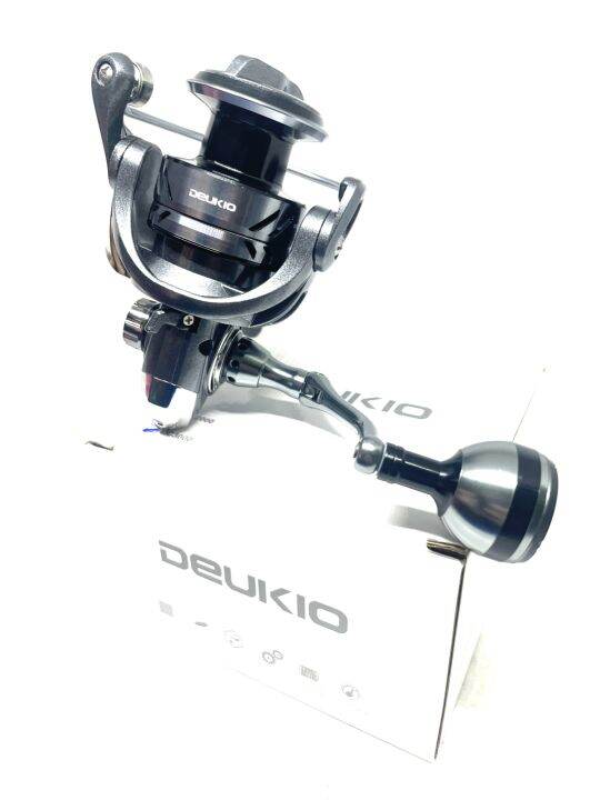 DEUKIO DC 2000 3000 4000 5000 reel spinning | Lazada