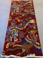 Tibetan dragon carpet wool size 3x7 ft from Tibet Hand made