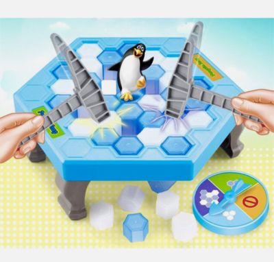 เกมเพนกวินทุบน้ำแข็งสะเทือน เกมส์นกเพนกวินทุบน้ำแข็ง  เกมส์ทุบน้ำแข็ง trap penguin 23 เซน