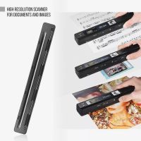 เครื่องสแกนเอกสารแบบพกพา?? Handheld Portable A4 Book Document Photo Scanner 300DPI, 600DPI,900DPI PDF/JPEG Selection Iscan