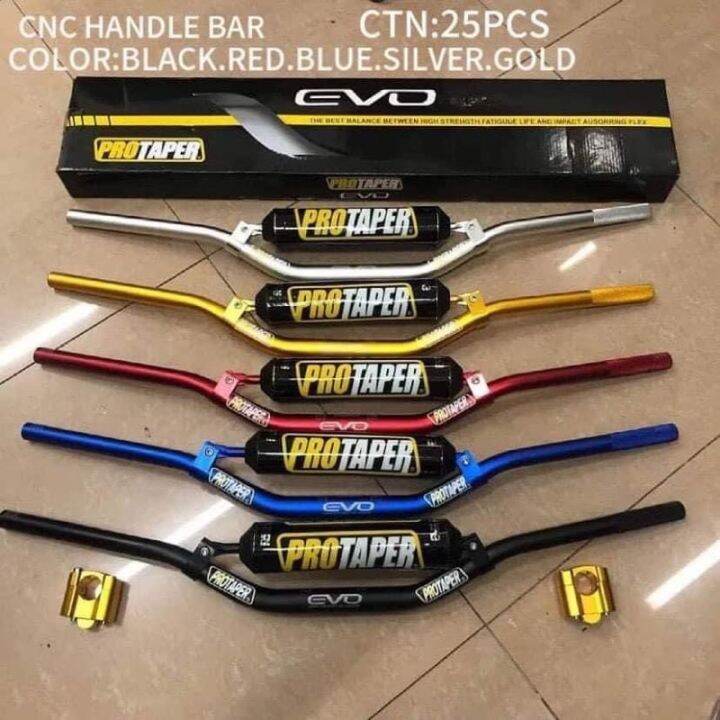 PRO TAPER HANDLEBAR WITH RISER colors available Lazada PH