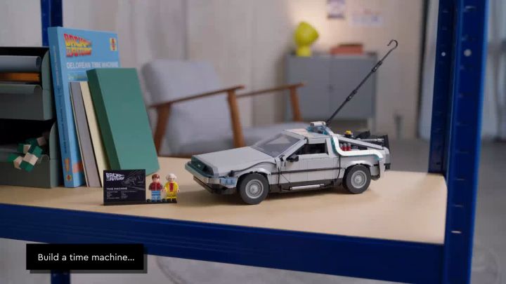  LEGO Icons Back to The Future Time Machine 10300