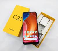 Realme C21 3/32GB Demo สภาพเครื่อง 98% อุปกรณ์แท้ ยกกล่อง รับประกันร้าน 2 เดือน