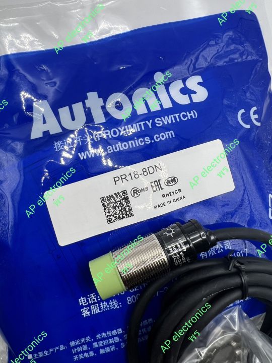 pr18-8dn-autonics-proximity-switch-18m-ชนิด-npn-no-10-30vdc-เราคือแหล่งจัดจำหน่ายอะไหล่อิเล็คทรอนิคส์-โรงงาน-อุตสาหกรรม-ราคาไม่รวมvat