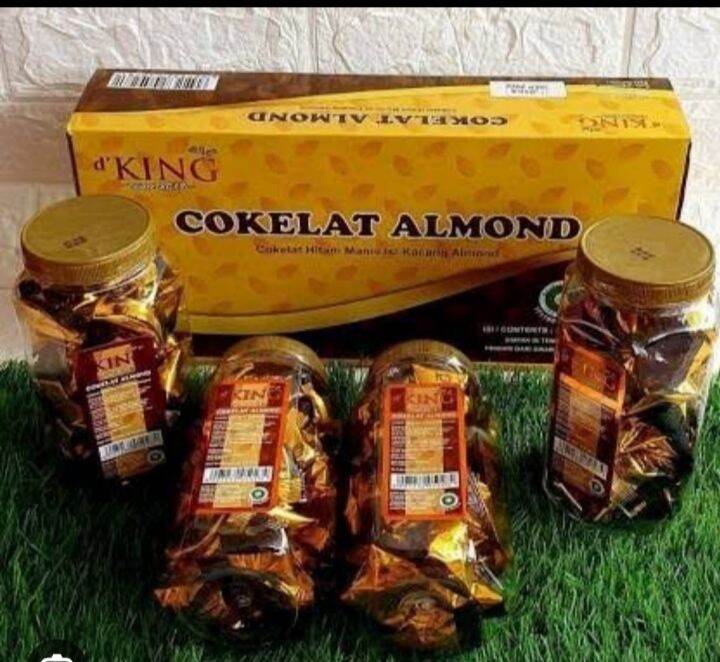 Dking Coklat Almond Kemasan 1 Dus Isi 4 Toples Lazada Indonesia 6280