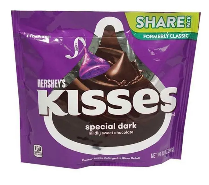 HERSHEY'S KISSES Special Dark Mild Sweet Chocolate 10.6oz | Lazada PH