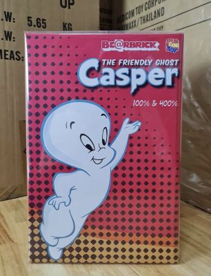 Casper The Friendly Ghost Bearbrick 100% &amp; 400% ของใหม่-แท้