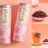 ชาอู่หลงซากุระ Sakura Oolong tea 3 g x 10 ซอง Two Tone Tea