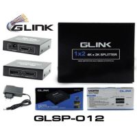 GLINK HDMI SPLITTER 1:2 Port (แยกสัญญาณ1ออก2) รุ่น GLSP-012 (4K , FullHD 1080p)