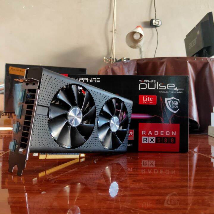 Vga Sapphire Pulse Rx 580 8gb Ddr5 256 Bitt Like New Lazada Indonesia