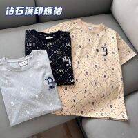 ?พร้อมส่ง เสื้อยืด N?Y&amp;lt;&amp;gt;งานปัก คอลเลคชั่นมาใหม่ ผ้าคัตตอลผสม ผ้านิ่ม ใส่สบายมากๆ ขนาด(:)อก-42