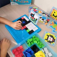 ?Kids learning?Creativity Logical Mosaic 175 ชิ้น เกมส์ต่อภาพ ต่อภาพโมเสค Coding โค้ดดิ้ง