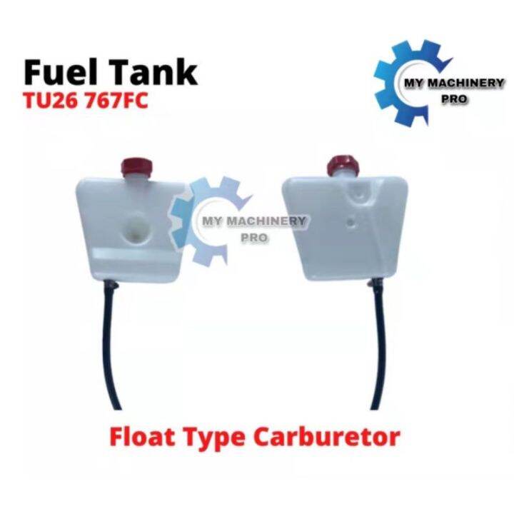 TU26 PETROL TANK FUEL TANK FLOAT TYPE CARBURETOR SPARE PART TANGKI