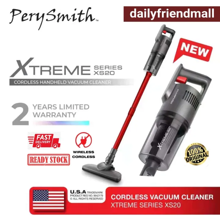 PerySmith Cordless Vacuum Cleaner Xtreme Series XS20 Replace X20 Lazada
