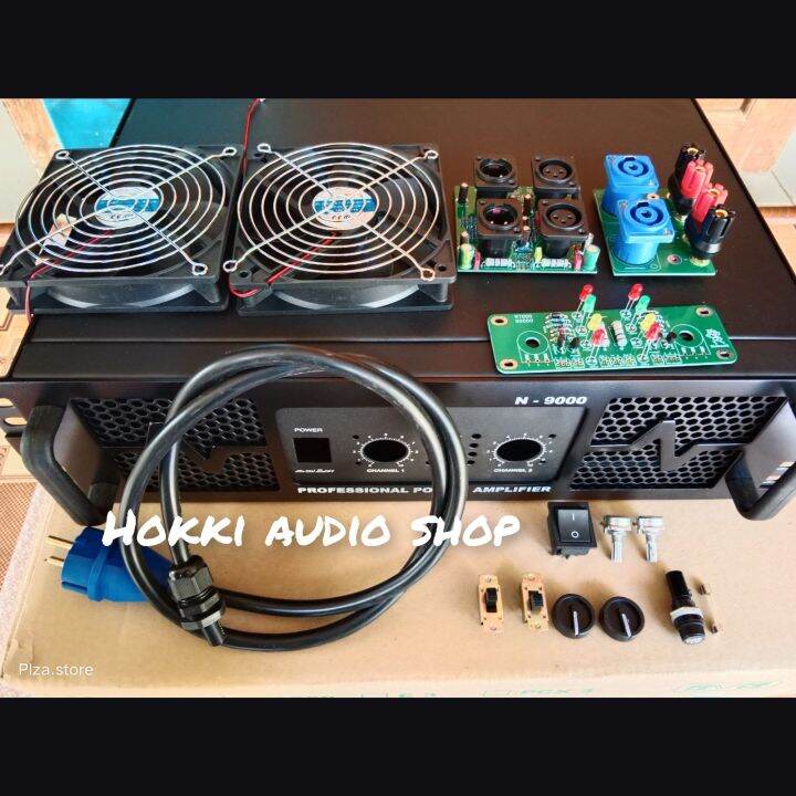 Bok Power Amplifier N9000 Komplit Aksesoris Ukuran 3U Model Built Up ...