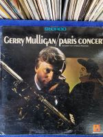LP BOX8, GERRY MULLIGAN / PARIS CONCERT , Recorded Live in Paris , at Pleyel Hall ,แผ่นต้นฉบับเดิม แผ่นเสียง vinyl Lp 33rpm 12"สภาพกำลังฟังได้ดีได้รับการตรวจสอบ