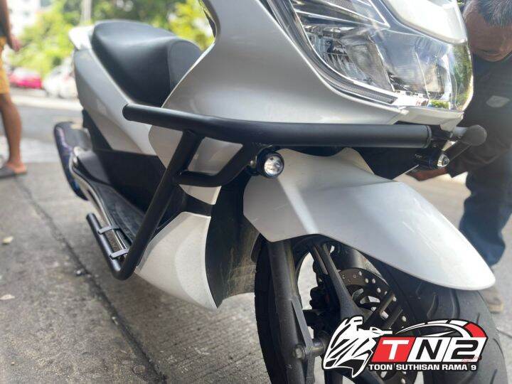 แคชบาร์pcx2014-pcx2015-pcx2016-pcx2017ตรงรุ่นพร้อมชุดน๊อต