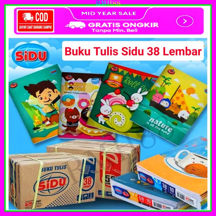 Buku Sidu 38 Lembar / Buku Tulis Sidu 38 Lembar 1 Buku | Lazada Indonesia