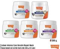 Lolane Intense Care Keratin Repair Mask  โลแลน อินเทนซ์ แคร์ เคราติน รีแพร์ มาส์ก 200 g. (มี 5 สูตร)