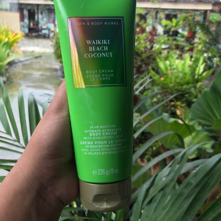 BATH & BODY WORKS BODY CREAM WAIKIKI BEACH COCONUT | Lazada PH