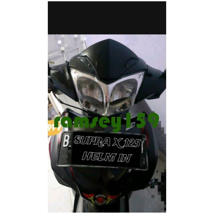 VISOR SUPRA X 125 HELM IN HITAM Lazada Indonesia