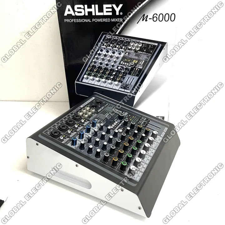 Power Mixer Ashley M 6000 , T 400 , CR 6000 Original Ashley M6000