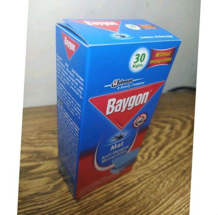 Baygon Mat 30 nights AntiDengue Lazada PH