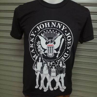 เสื้อวงRamones​ผ้า​บาง​50