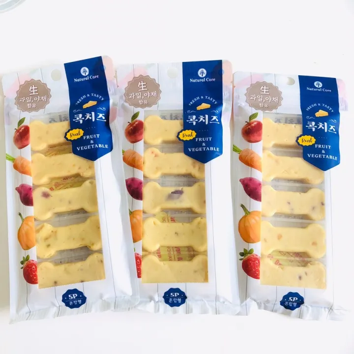 Imported Dog Snack Dog Treats Korea Natural Core chicken vegetable