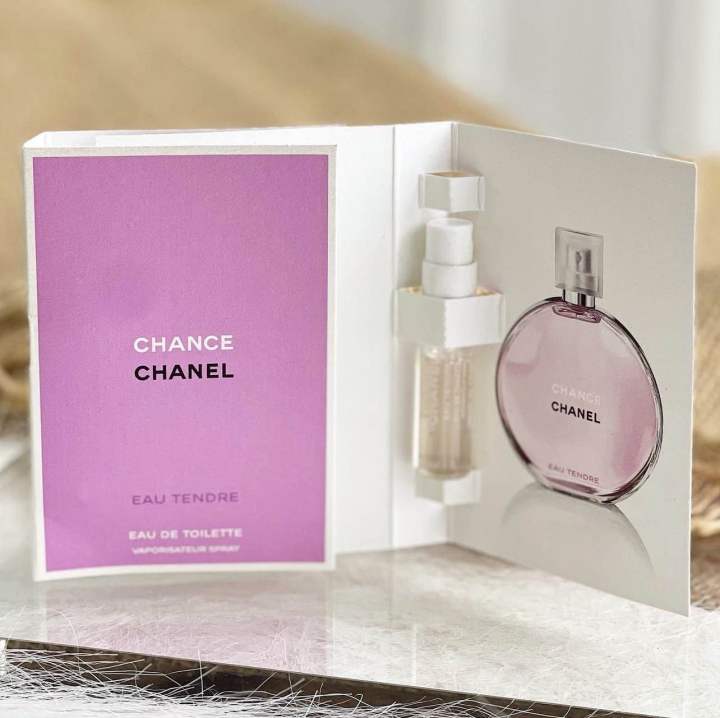  Chanel_chance Tendre for Woman Eau De Toilette Spray Vial  1.5ml (read description) : Beauty & Personal Care