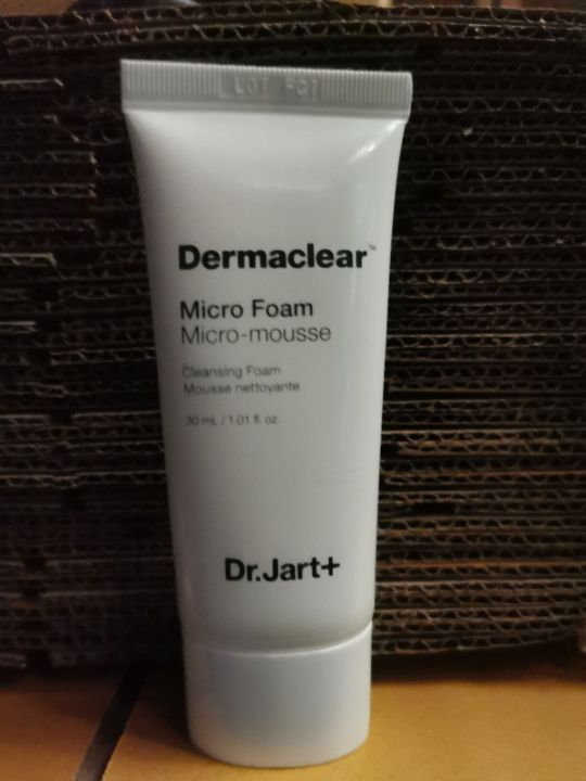 dr-jart-derma-clear-microform-cleanser-foam-30ml-exp2021-ของตกสำรวจโล๊ะสต๊อก