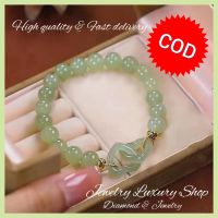 (Ready to ship/พร้อมจัดส่ง) เครื่องประดับ jewelry กำไลข้อมือ bracelet สร้อยข้อมือหยก charm รูปหัวใจ jade bangle