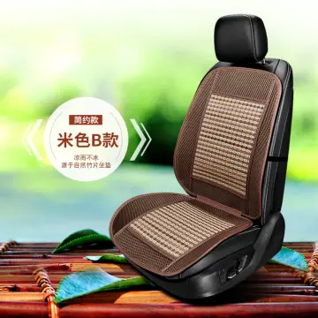 Lumbar Support Pillow for Office Chair Car Seat Wooden Bead Back