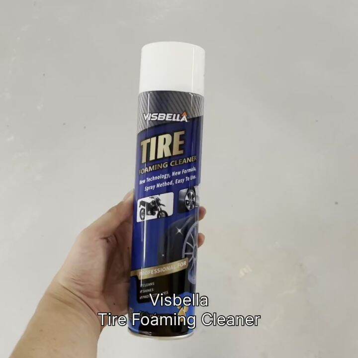 VISBELLA Tire Foaming Cleaner 600ml Lazada