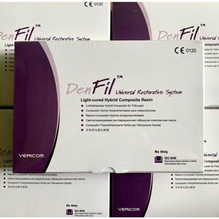 Denfil Composite Resin Set with Etchant and Bonding Long