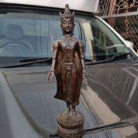 พระเปิดโลก รุ่นรับทรัพย์ ผิวมันปููเนื้อทองเหลือง ผ่านพิธีพุทธาภิเษกเเล้วพร้อมบูชา