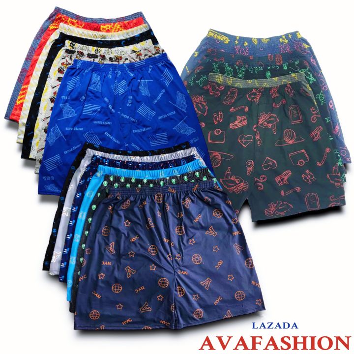 AVAFASHION🧸กางเกงบ๊อกเซอร์ BOXER ผู้ชาย ฟรีไซร์ เอว26-40นิ้ว