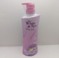 Mistine White spa white musk UV Whitening lotion มิสทิน ไวท์สปา ไวท์ มัคส์ ยูวี ไวท์เทนนิ่ง โลชั่น 400 มล.